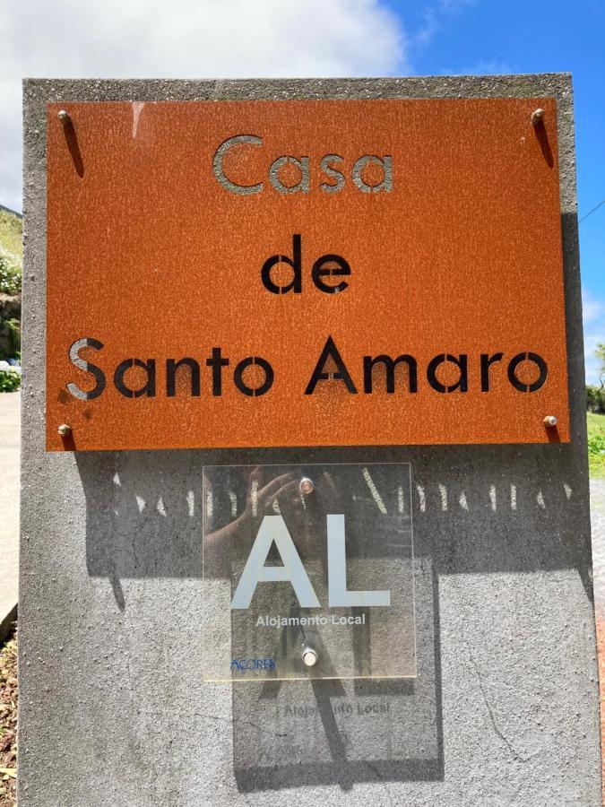 Ferienwohnung Casa De Santo Amaro Santo Amaro  Exterior foto